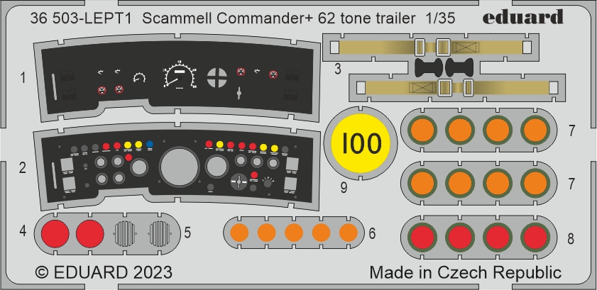 SET Scammel Commander w/ 62t semitrailer (HOBBYB)