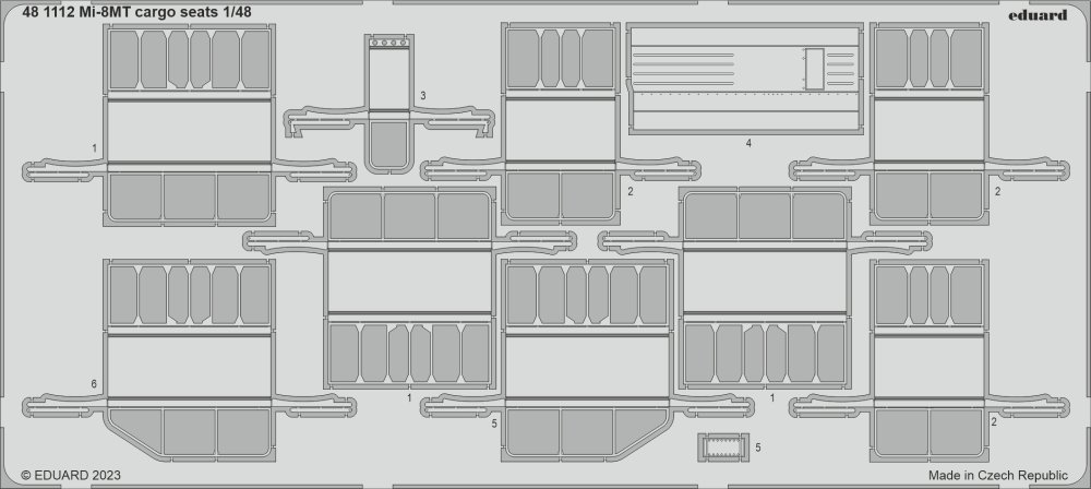SET Mi-8MT cargo seats (TRUMP)