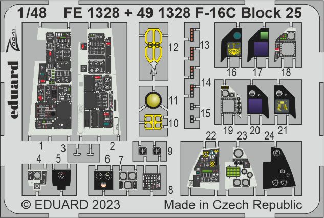 1/48 F-16C Block 25 (KIN)