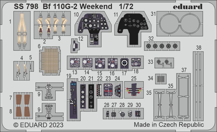 1/72 Bf 110G-2 Weekend (EDU)