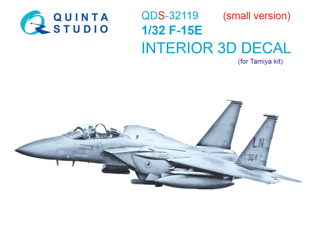 1/32 F-15E 3D-Printed & col.Interior (TAM) SMALL