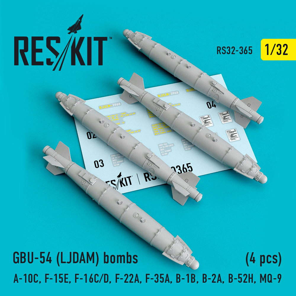 1/32 GBU-54 (LJDAM) bombs (4 pcs.) 