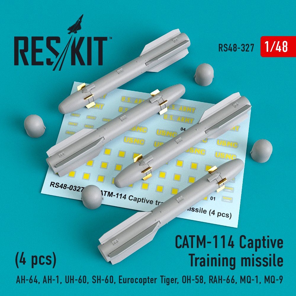 1/48 CATM-114 Captive Training missile (4 pcs.)