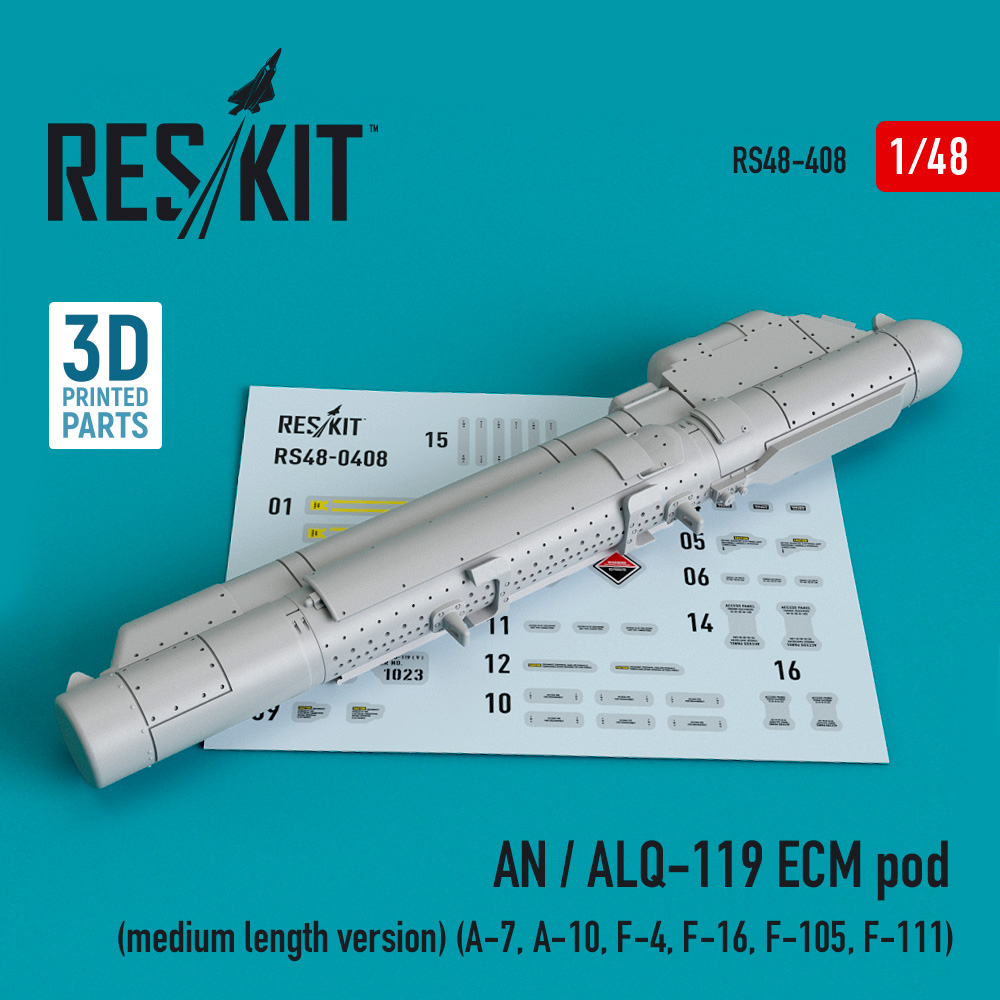 1/48 AN / ALQ-119 ECM pod (medium version)