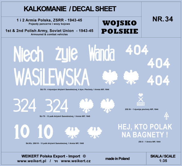 1/35 1st & 2nd Polish Army, Sov.Union 1943-45 pt.2