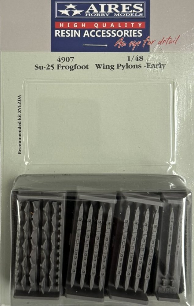 1/48 Su-25 Frogfoot wing pylons - early (ZVE)