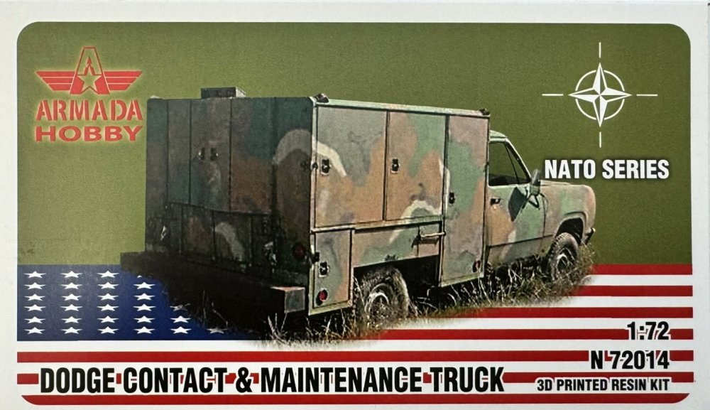 1/72 Dodge Contact & Maintenance Truck (3D kit)