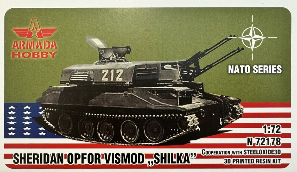 1/72 Sheridan OPFOR VISMOD 'Shilka' (3D kit)