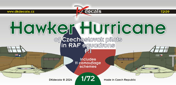 1/72 Hawker Hurricane CZ pilots in RAF sqdn. Pt.1