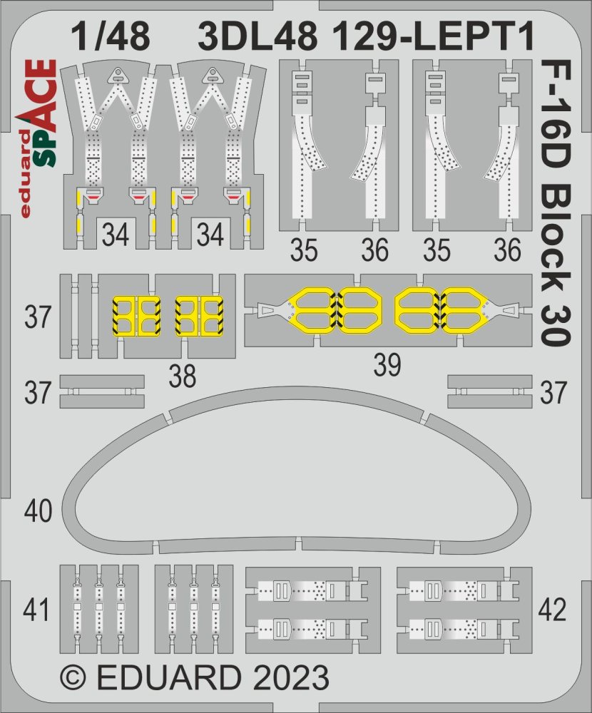 1/48 F-16D Block 30 SPACE (KIN)