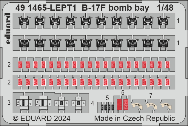 SET B-17F bomb bay (EDU)