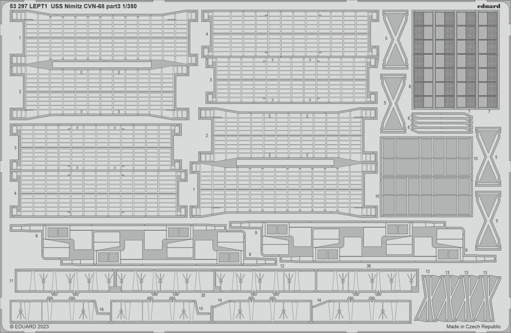 SET 1/350 USS Nimitz CVN-68 part 3 (TRUMP)