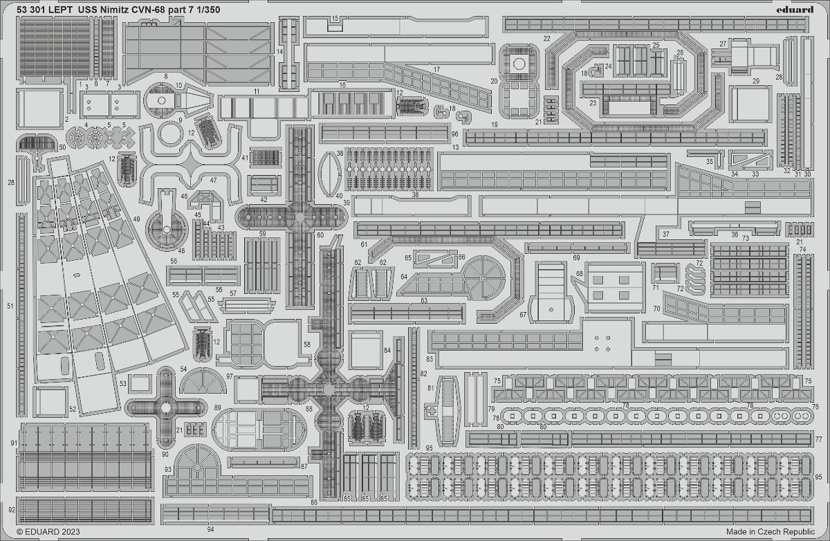 SET 1/350 USS Nimitz CVN-68 part 7 (TRUMP)