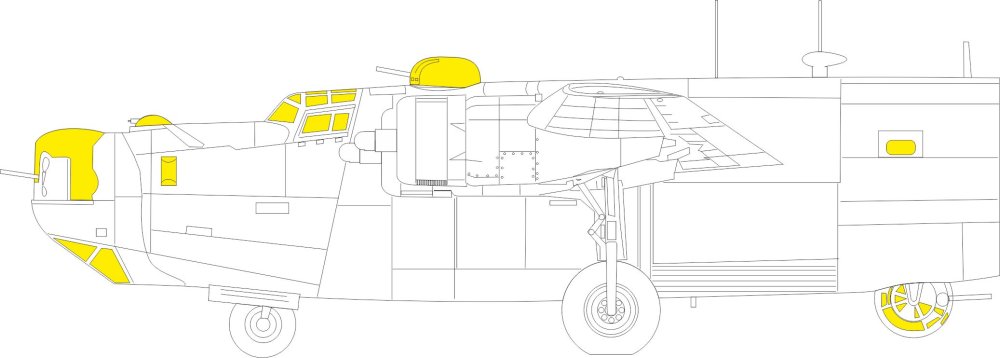 Mask 1/72 B-24H (AIRF)