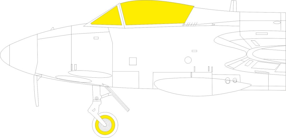 Mask 1/48 Hunter FGA.9/FR.10/GA.11 TFace (AIRF)