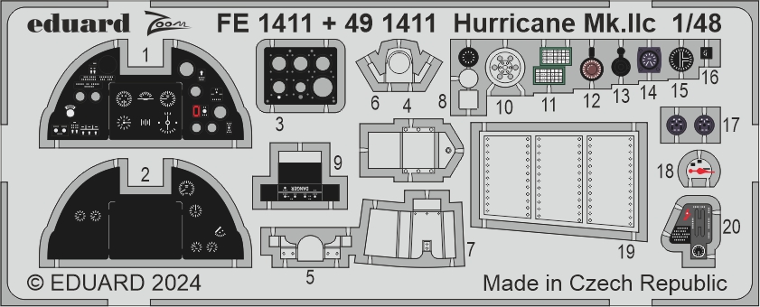 1/48 Hurricane Mk.IIc (HOBBYB)