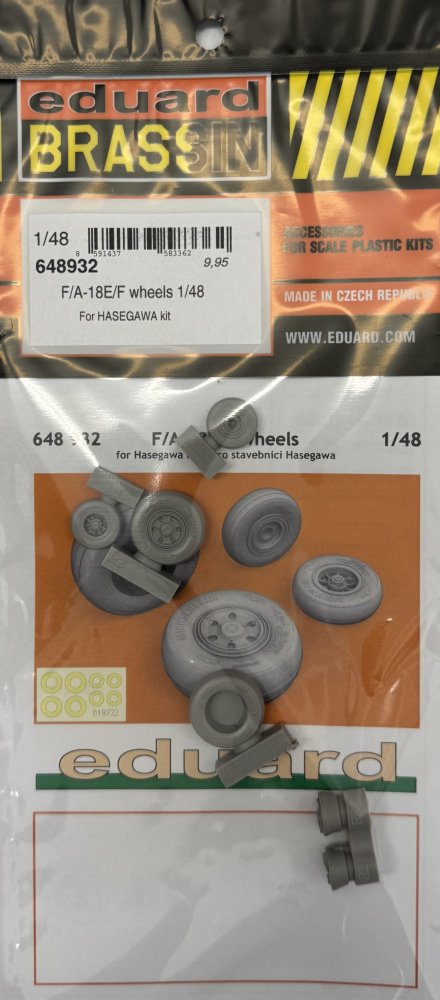 BRASSIN 1/48 F/A-18E/F wheels (HAS)