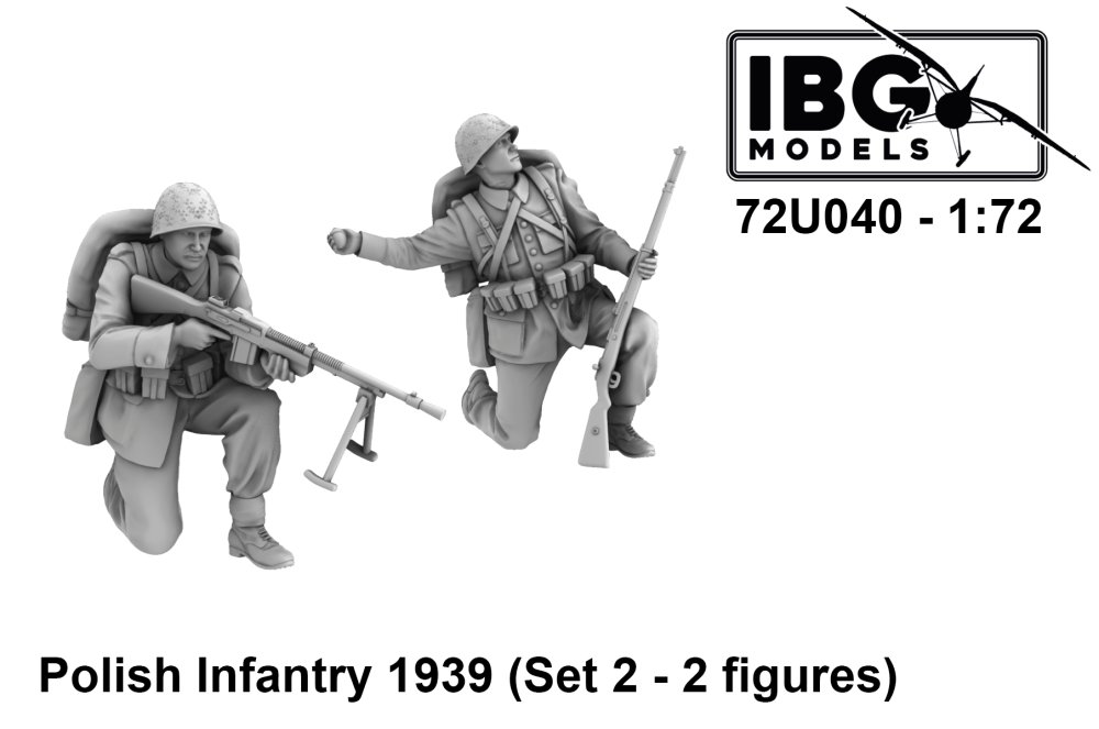 1/72 Polish Infantry 1939 - Set No.2 (2 fig.)