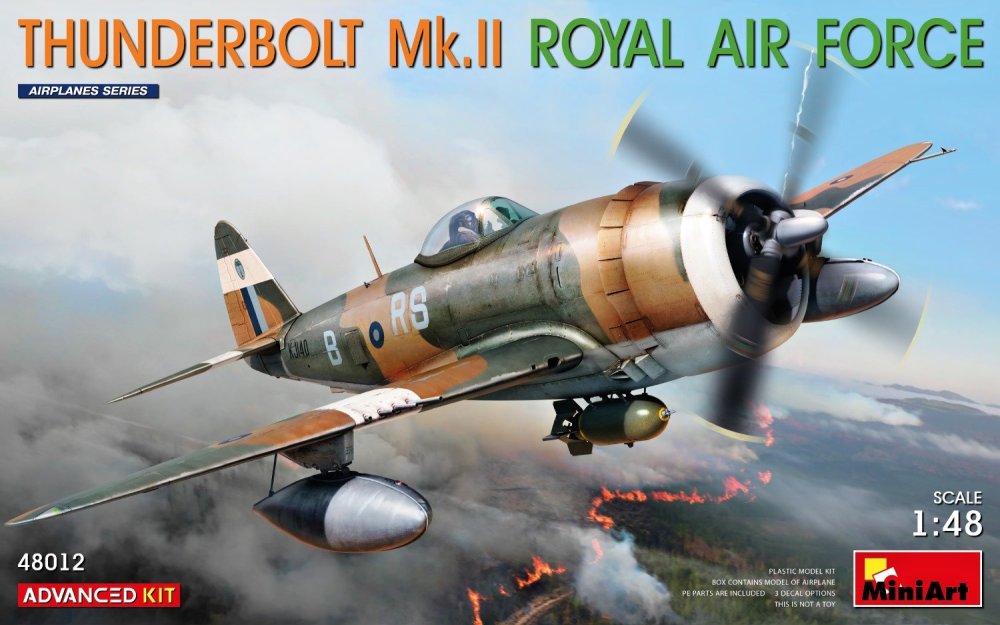 1/48 Thunderbolt Mk.II. Royal A.F. (ADVANCED KIT)