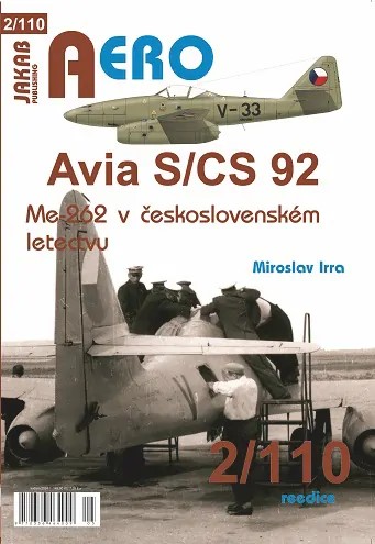 Publ. AERO - Avia S/CS-92 (Czech text) Re-edition