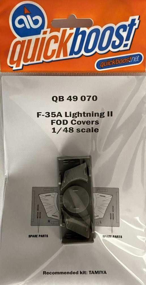 1/48 F-35A Lightning II FOD covers (TAM)