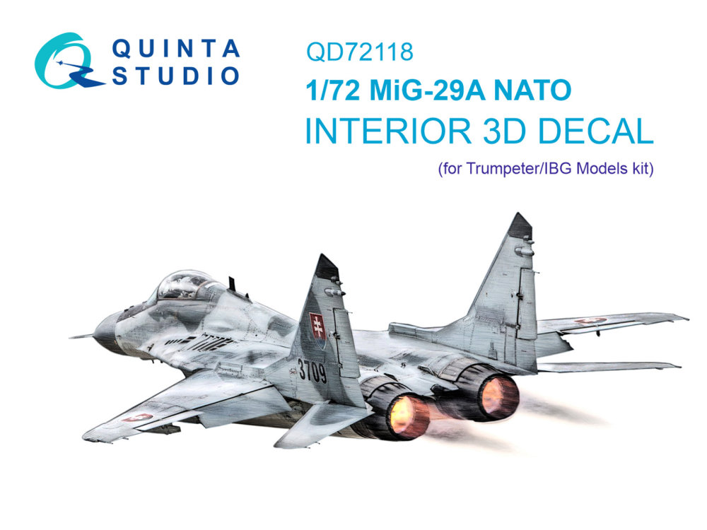 1/72 MiG-29A (NATO) 3D-Print.&col.Interior (TRUMP)