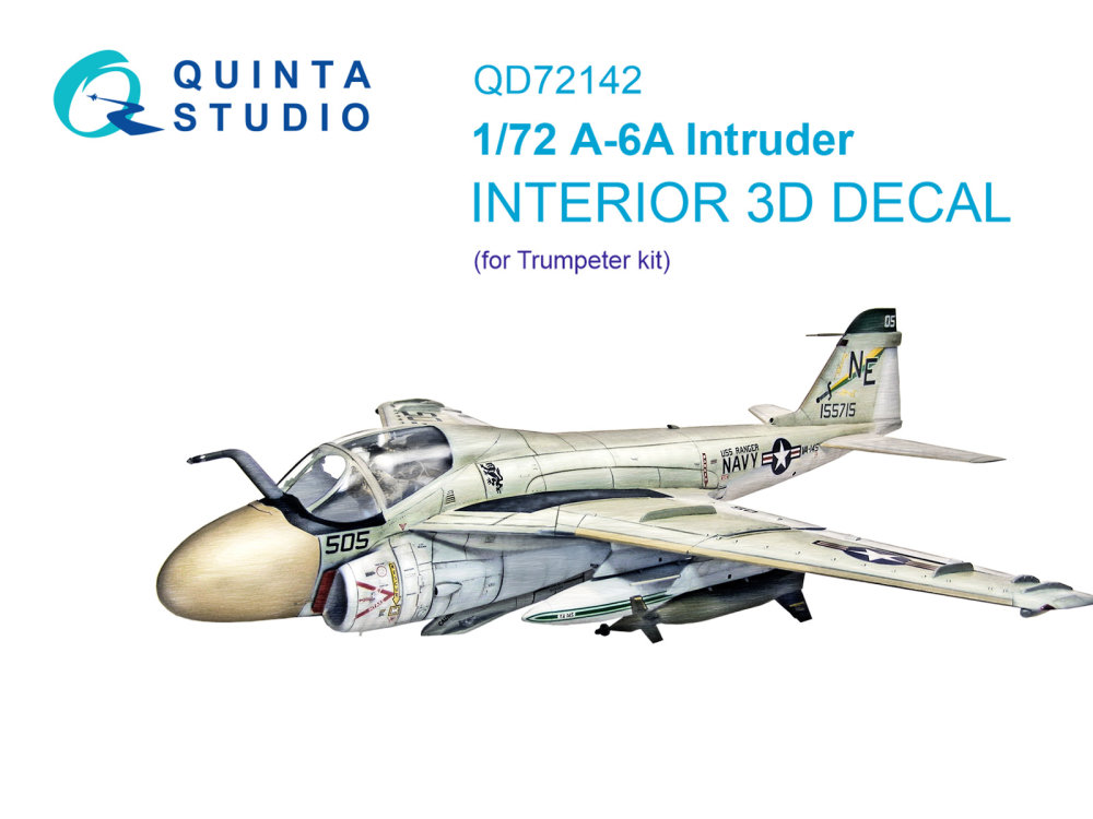 1/72 A-6A Intruder 3D-Print.&col.Interior (TRUMP)
