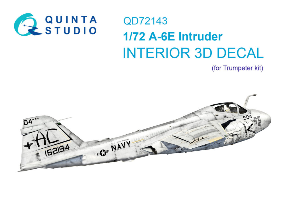1/72 A-6E Intruder 3D-Print.&col.Interior (TRUMP)