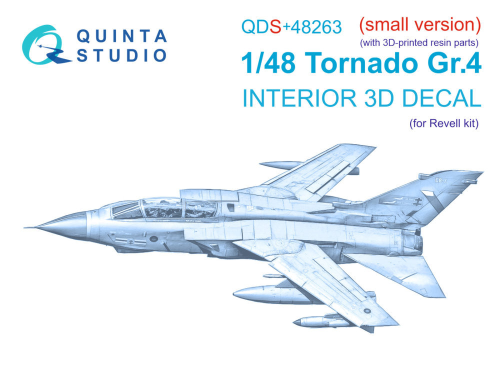 1/48 Tornado GR.4 3D-Print.&col.Int. (REV) SMALL