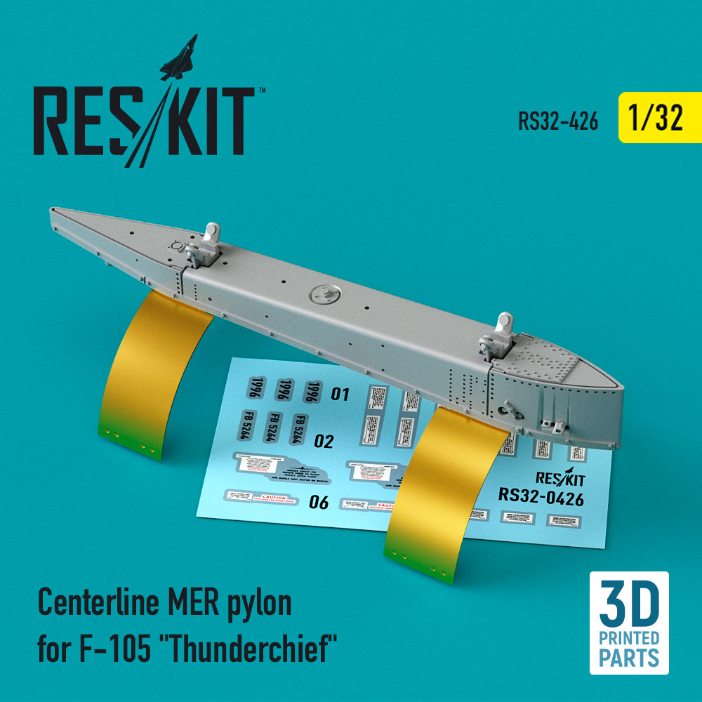 1/32 Centerline MER pylon for F-105 'Thunderchief'