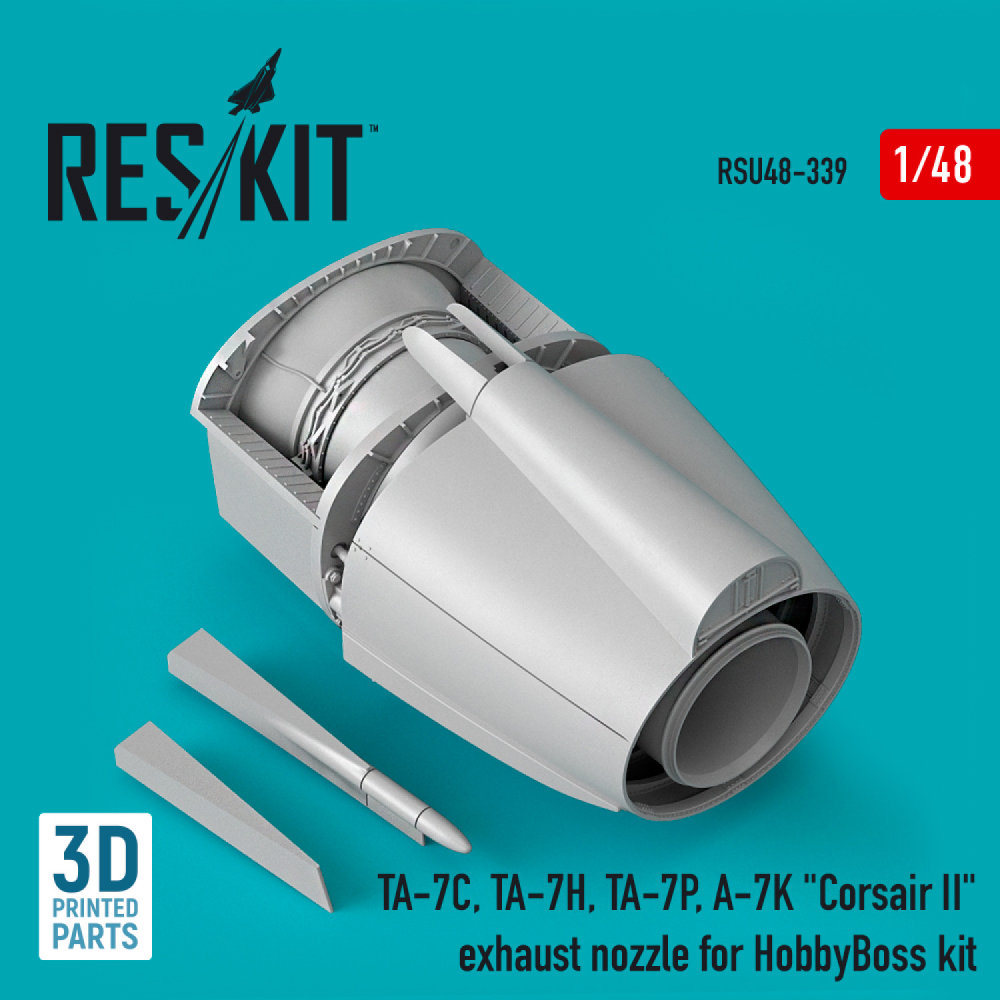 1/48 TA-7C/7H/7P, A-7K Corsair II exhaust nozzle