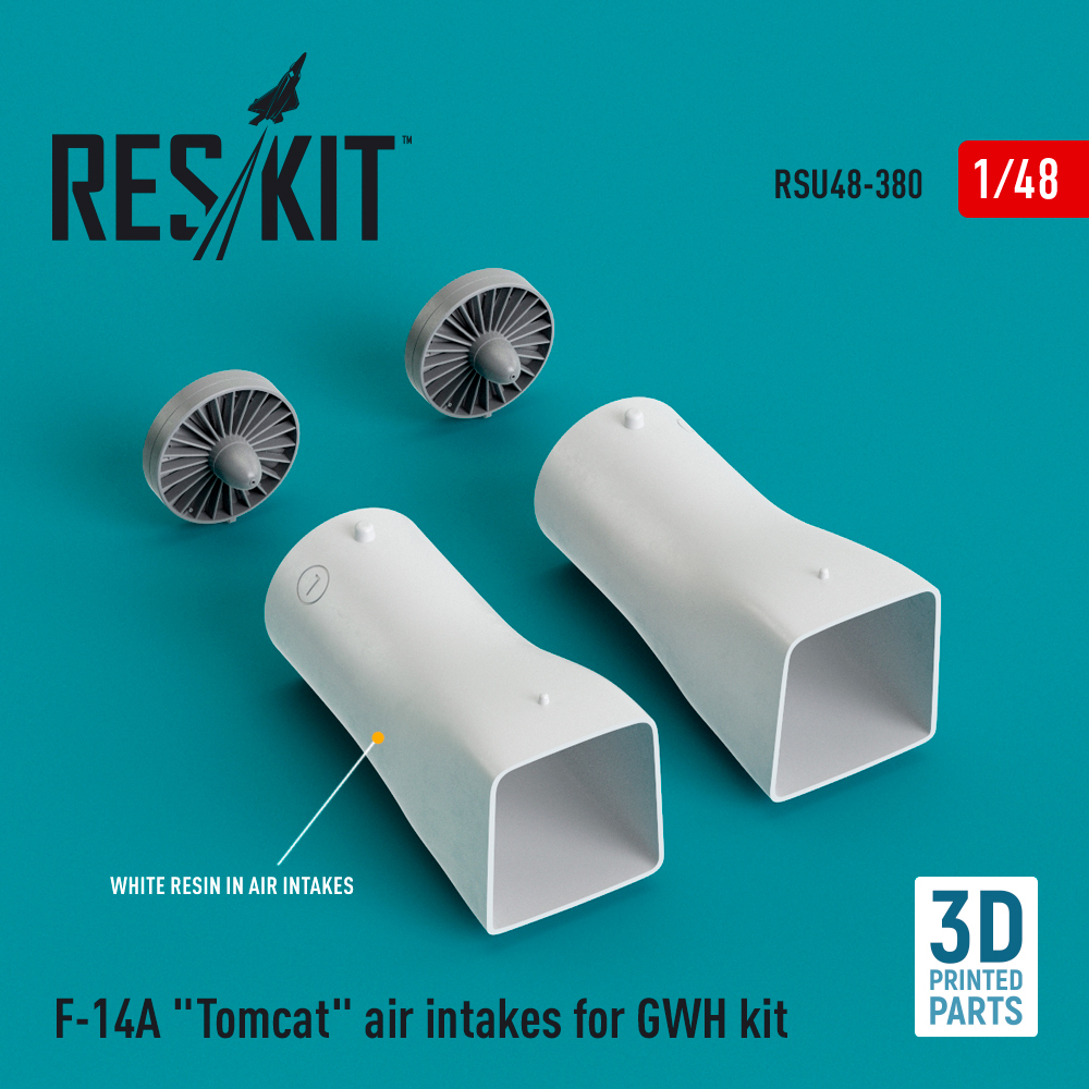 1/48 F-14A 'Tomcat' air intakes GWH 3D Print 