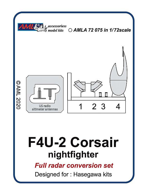 1/72 F4U-2 Corsair nightfighter - Full radar conv.