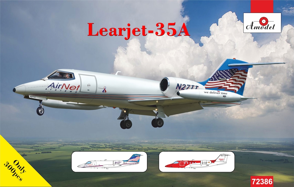 1/72 Learjet-35A (2x camo)