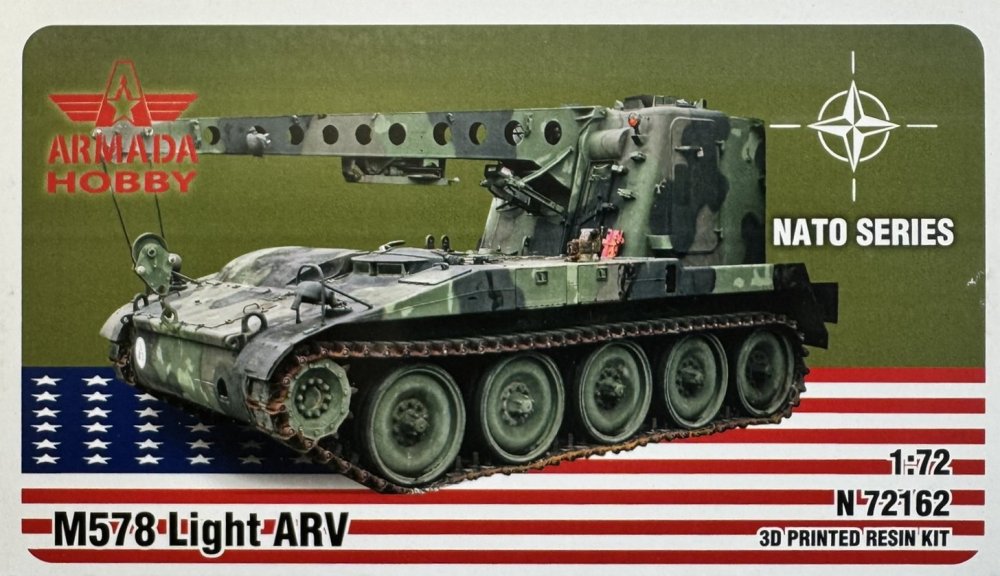 1/72 M578 Light ARV (3D resin printed kit)