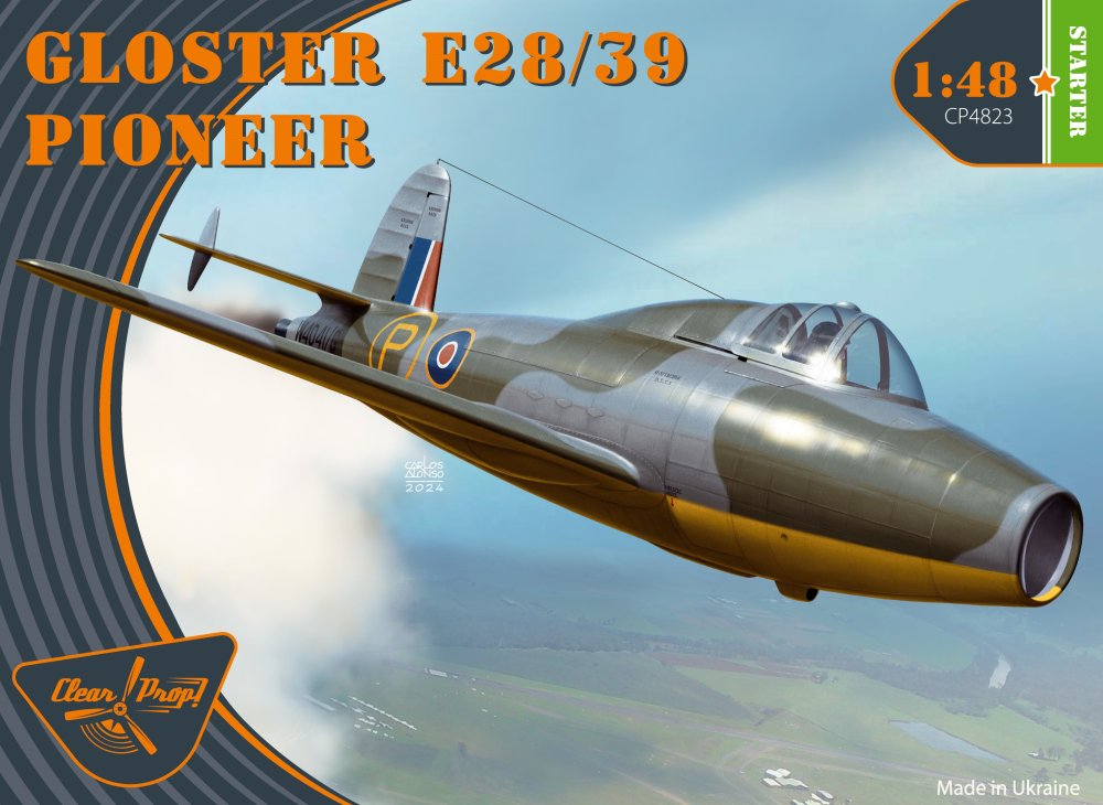 1/48 Gloster E28/39 Pioneer STARTER (4x camo)