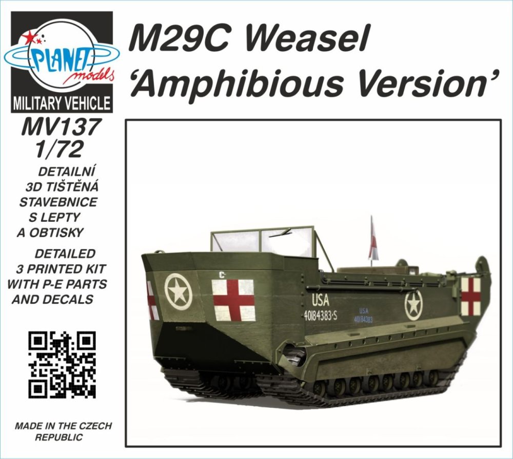 1/72 M29C Weasel 'Amphibius Version'