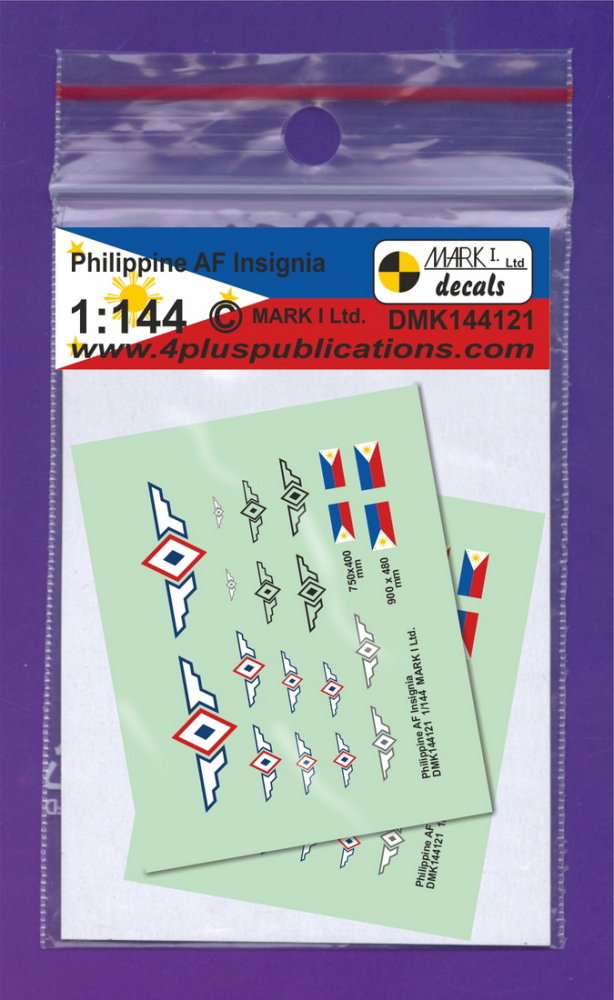 1/144 Decals Philippine AF Insignia (2 sets)