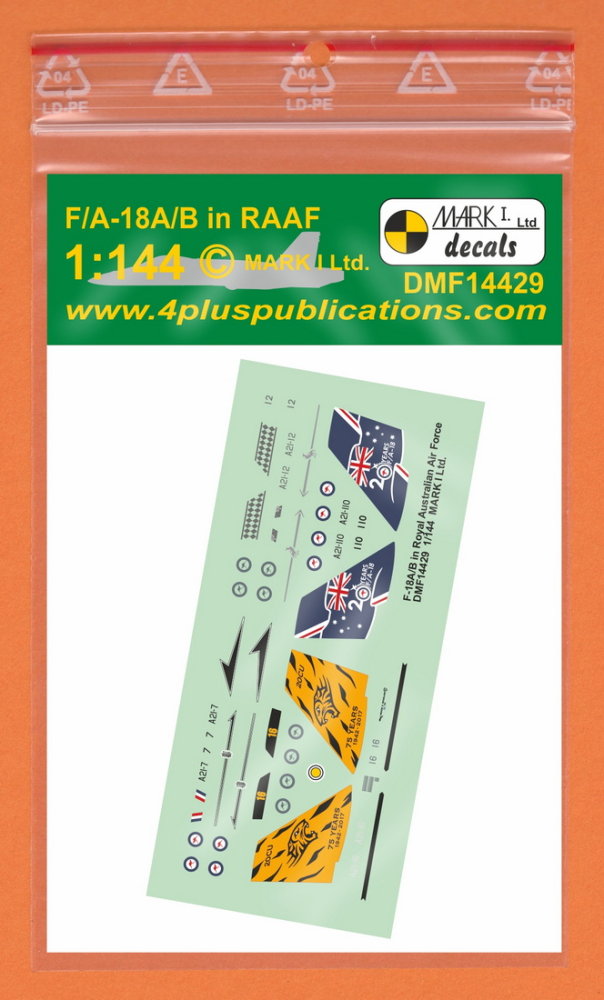 1/144 Decals F/A-18C/D Hornet in RAAF