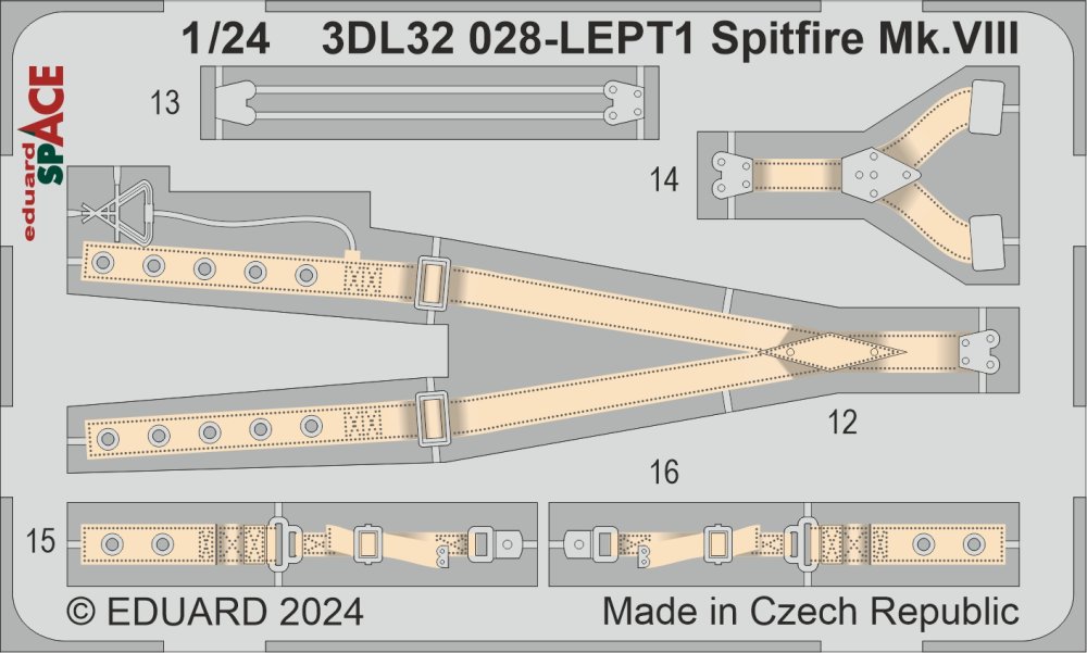 1/24 Spitfire Mk.VIII SPACE (AIRF)