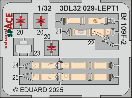 1/32 Bf 109F-2 SPACE (H.2000/HAS)