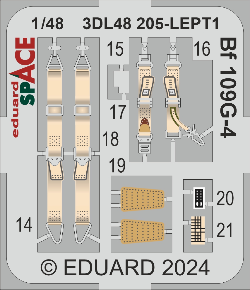 1/48 Bf 109G-4 SPACE (EDU)