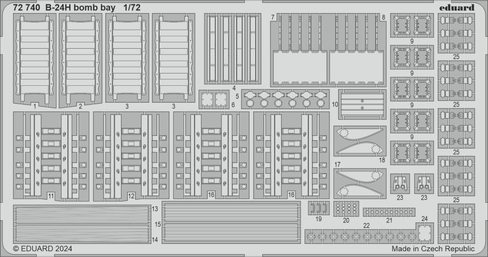 SET B-24H bomb bay (AIRF)