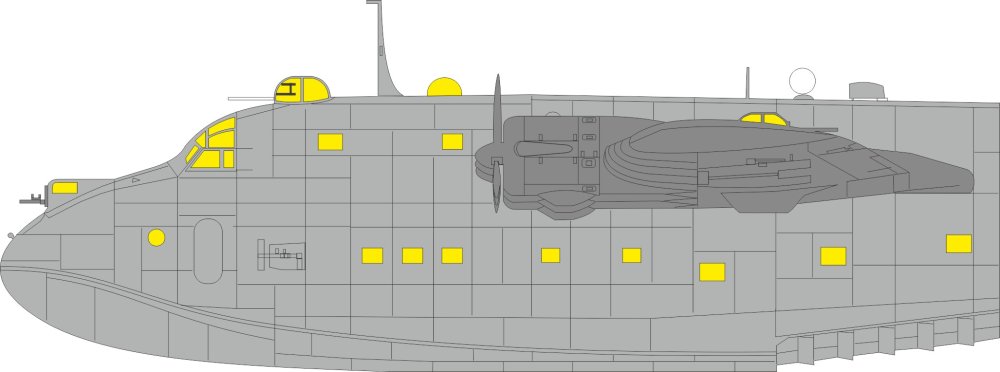 Mask 1/72 BV 222 (REV)