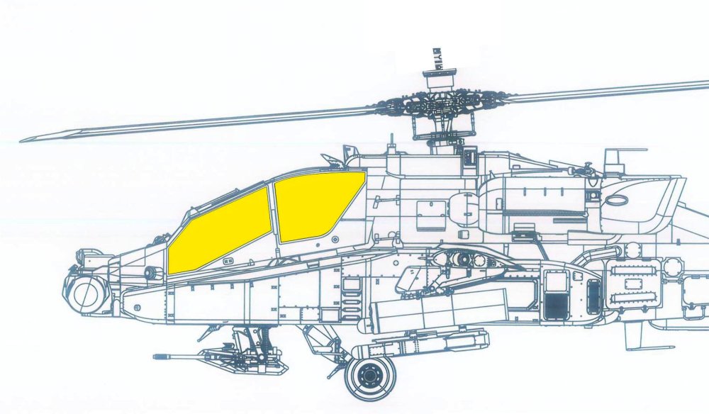 Mask 1/35 AH-64A early (TRUMP)