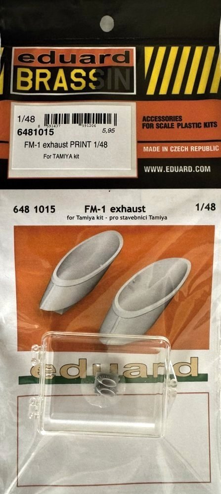 BRASSIN 1/48 FM-1 exhaust PRINT (TAM)