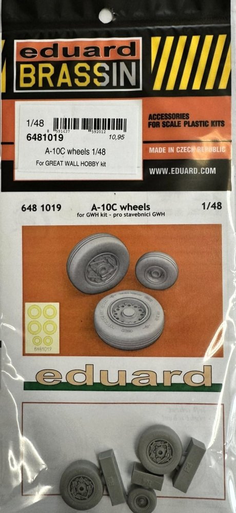 BRASSIN 1/48 A-10C wheels (G.W.H.)