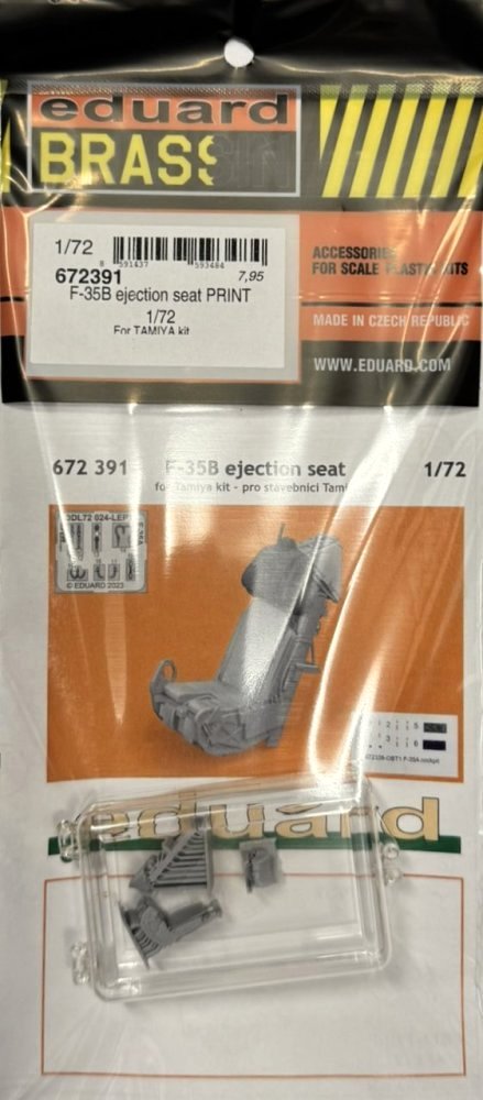 BRASSIN 1/72 F-35B ejection seat PRINT (TAM)