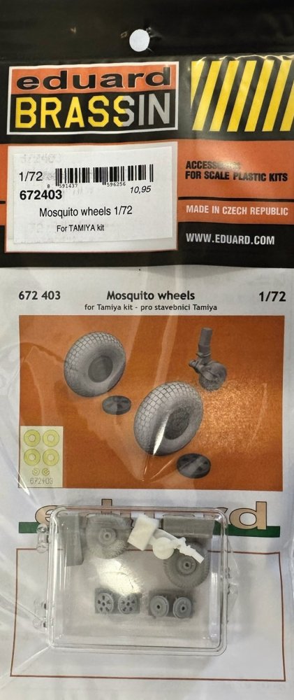 BRASSIN 1/72 Mosquito wheels (TAM)