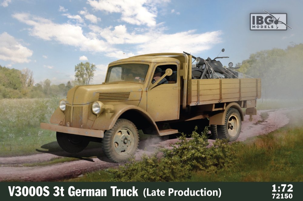 1/72 V3000S 3t German Truck Late